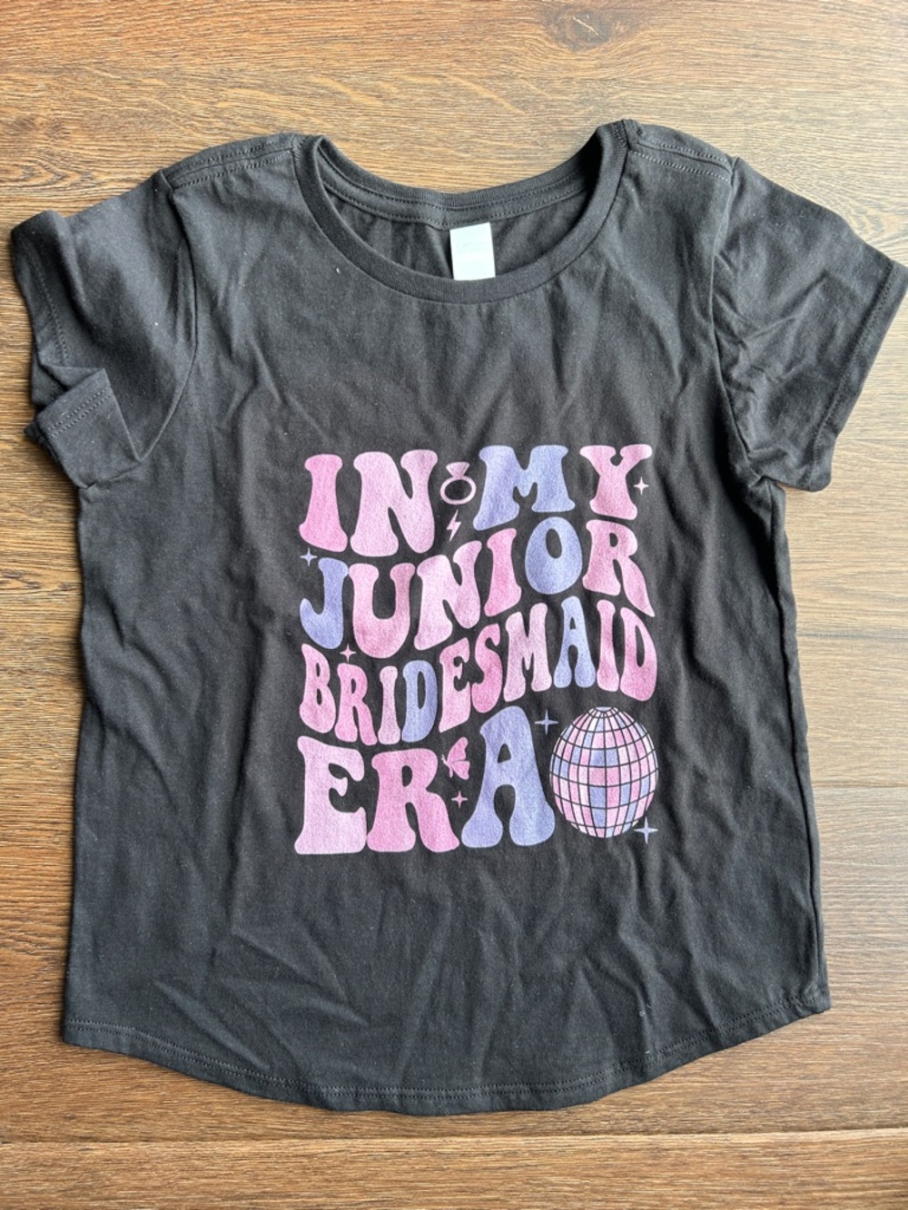 Girls 'In my Junior Bridesmaid Era' T-shirt | Junior Bridesmaid | Wedding